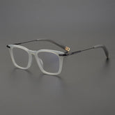 Eran Vintage Acetate Square Glasses Frame Rectangle Frames Southood Clear